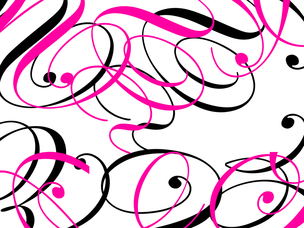 1024x768 Free Clipart Swirl Background Black And White