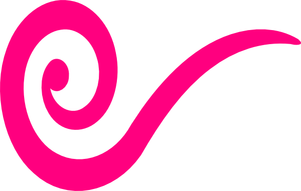 600x381 Pink Swirl Clip Art