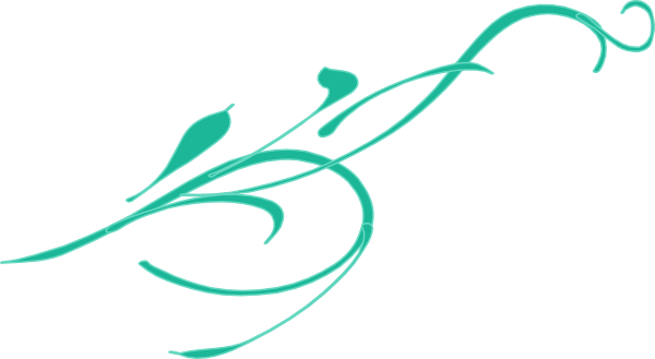 600x329 Teal Swirl Clip Art