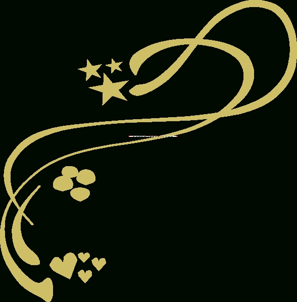 588x598 Gold Design Clip Art