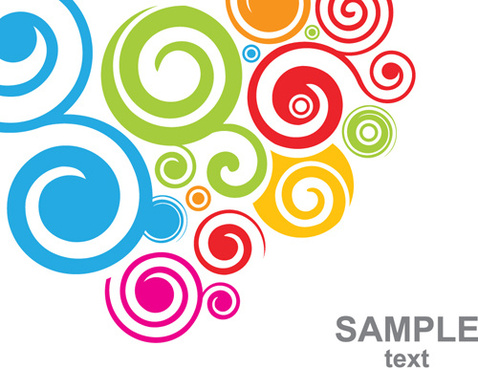 478x368 Swirl Clipart Color