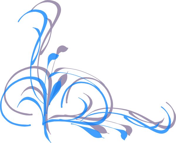 600x486 Simple Swirl Designs Corner Swirl Clip Art Vector Clip Art Image