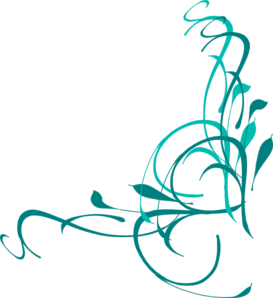 273x298 Floral Swirls Clip Art