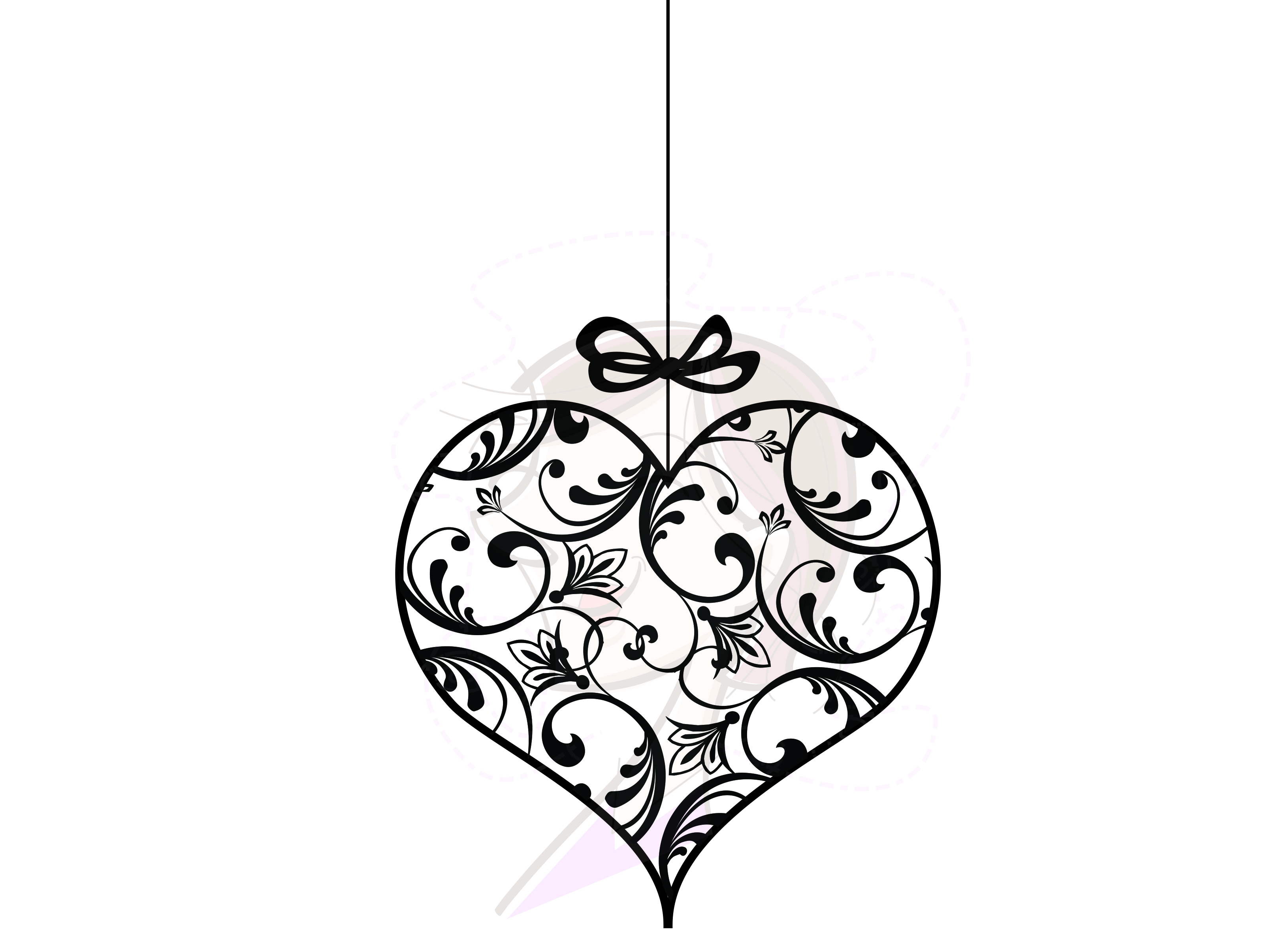 3260x2400 Hearts Clip Art Commercial Use Wedding Valentine Floral Swirl