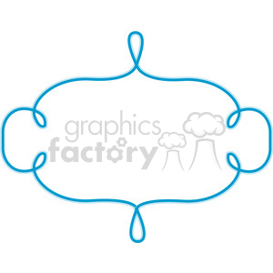 300x300 Royalty Free Blue Lines Frame Swirls Boutique Design Border 1