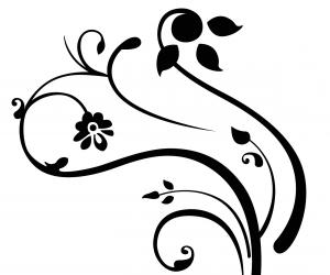 300x250 Simple Swirl Design Clip Art Clipart Collection