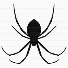 236x236 Spider On String Clipart