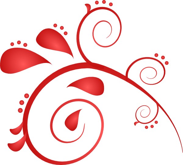 600x540 Swirl Clipart Christmas