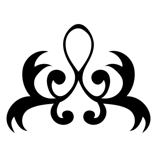 512x512 Swirls Floral Ornament 2