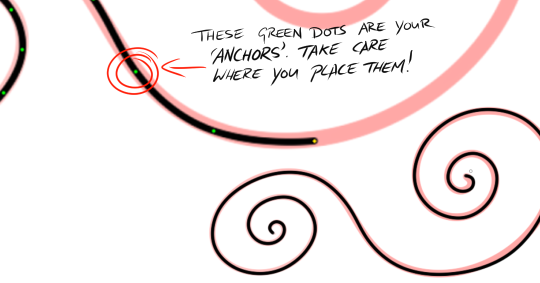 540x283 Free Clip Art Swirly Lines