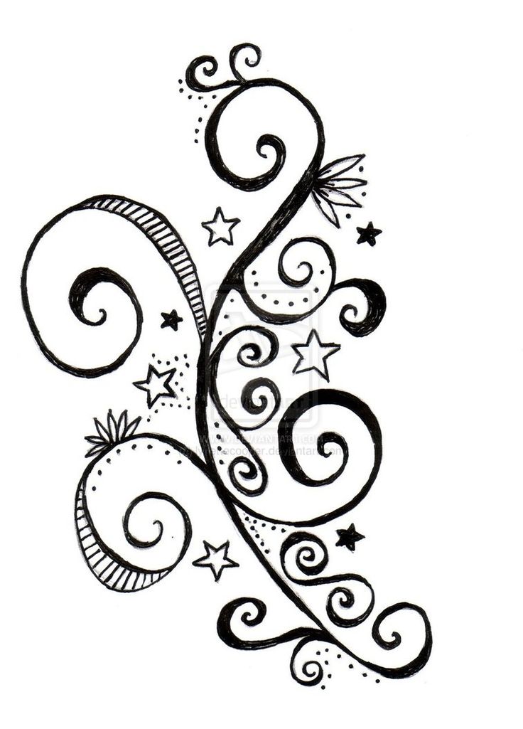 736x1025 Swirl Clipart Swirl Star