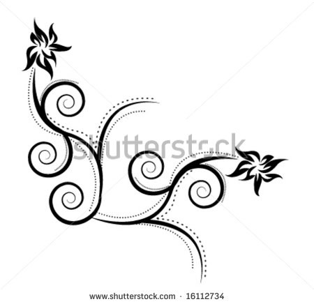 450x436 Swirly Tattoos