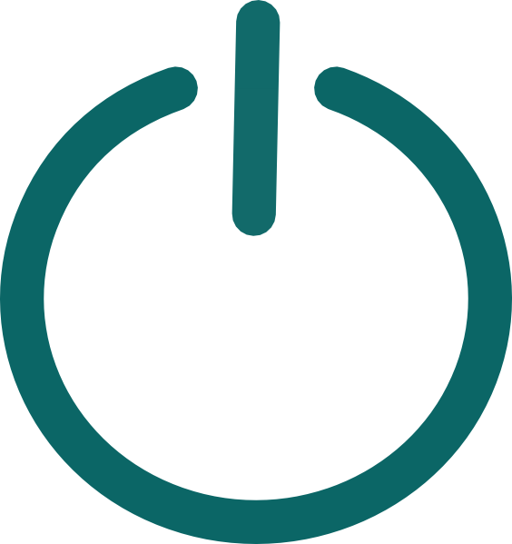 564x599 Shutdown Button Clipart Switch