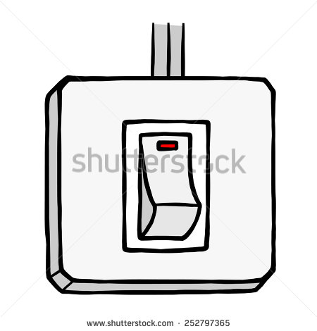 450x470 Clipart Electrical Switch