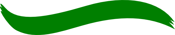 600x123 Green Swirl Swoosh Clip Art