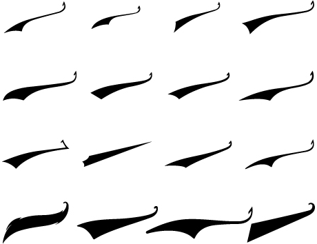 460x354 Baseball Swoosh Clipart