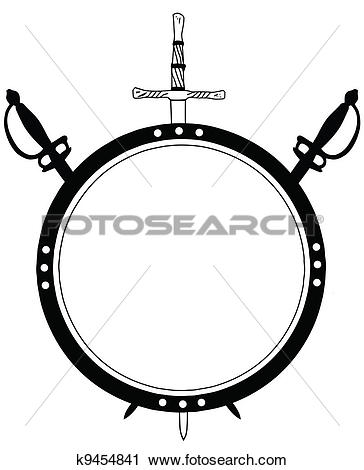 364x470 Round Shield Clipart, Explore Pictures