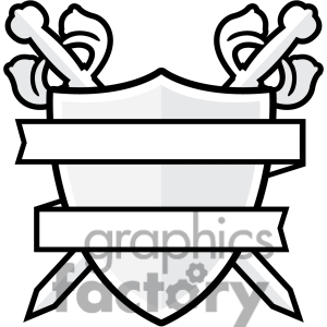 300x300 Crest Shield Clip Art