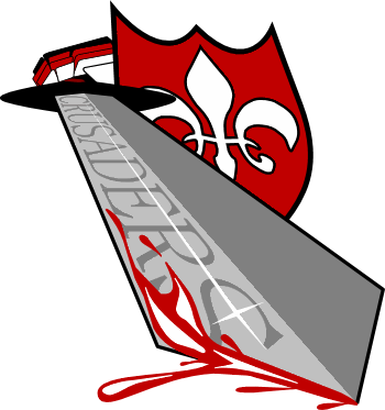 350x373 Sword And Shield Logo Version Clipart Panda