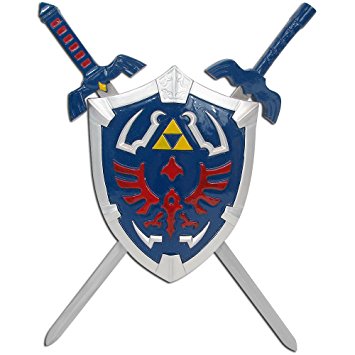355x355 Trademark 20 2009 Legend Of Zelda Mini Sword Set With Shield
