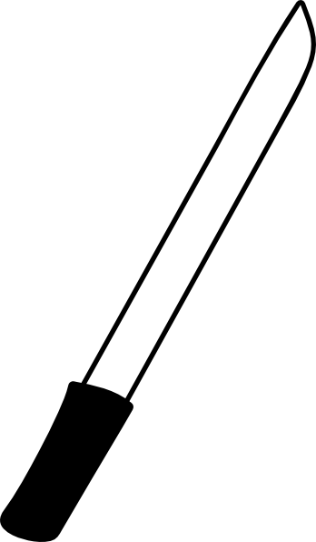 348x596 Smallninjasword Clip Art