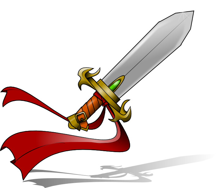 704x613 This Fantasy Sword Clip Art Is Clipart Panda