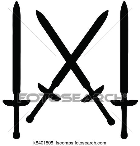 450x470 Clipart Of Weapons Silhouette Collection