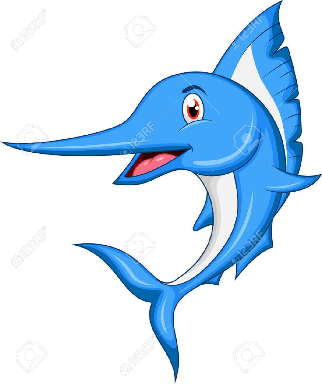 1090x1300 126 Swordfish Clipart Tiny Clipart