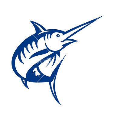 380x400 Swordfish Drawing Blue Swordfish Drawing My Wallpaper Art