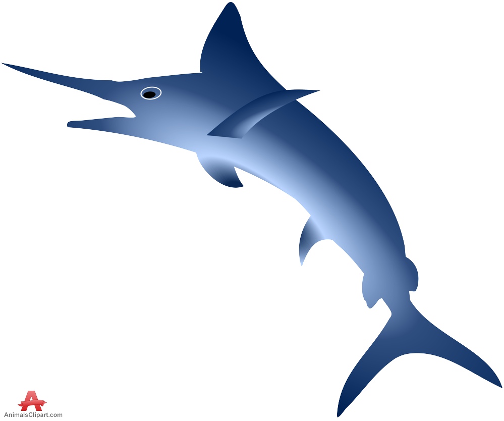 999x834 Blue Swordfish Clipart Free Clipart Design Download