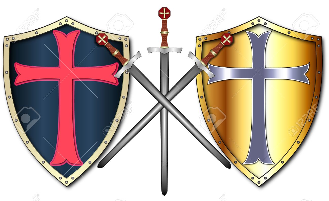 1300x794 Shield Clipart Crusader Shield