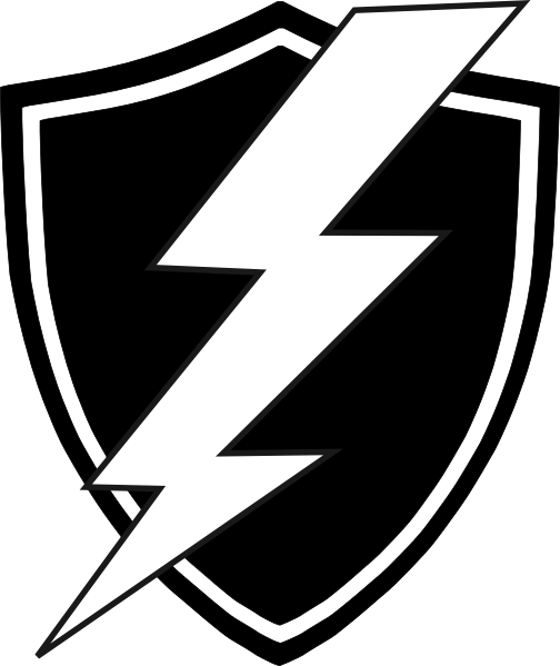 504x599 Sword And Shield Black And White Clipart Panda