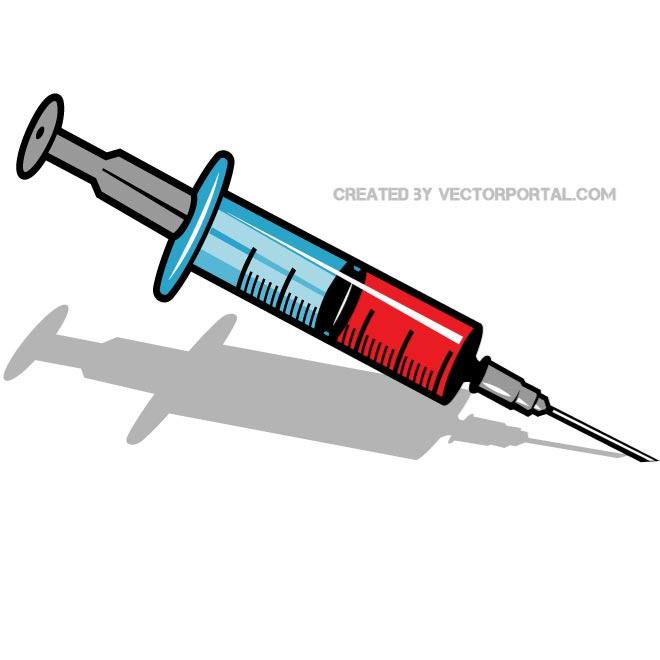 660x660 Syringe Clip Art Free Vector 123freevectors