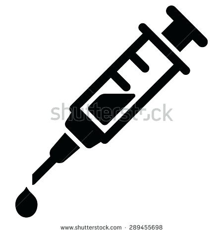 450x470 Syringe Clipart Needle Injection Vaccine Medicine Nurse Drug