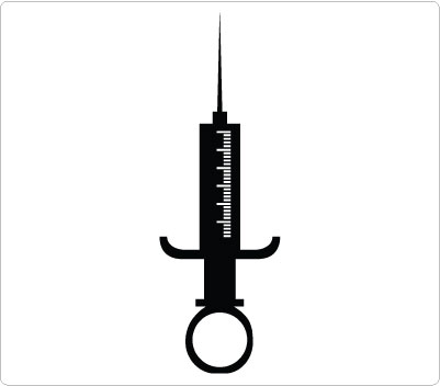 401x352 Syringe Needle Clip Art