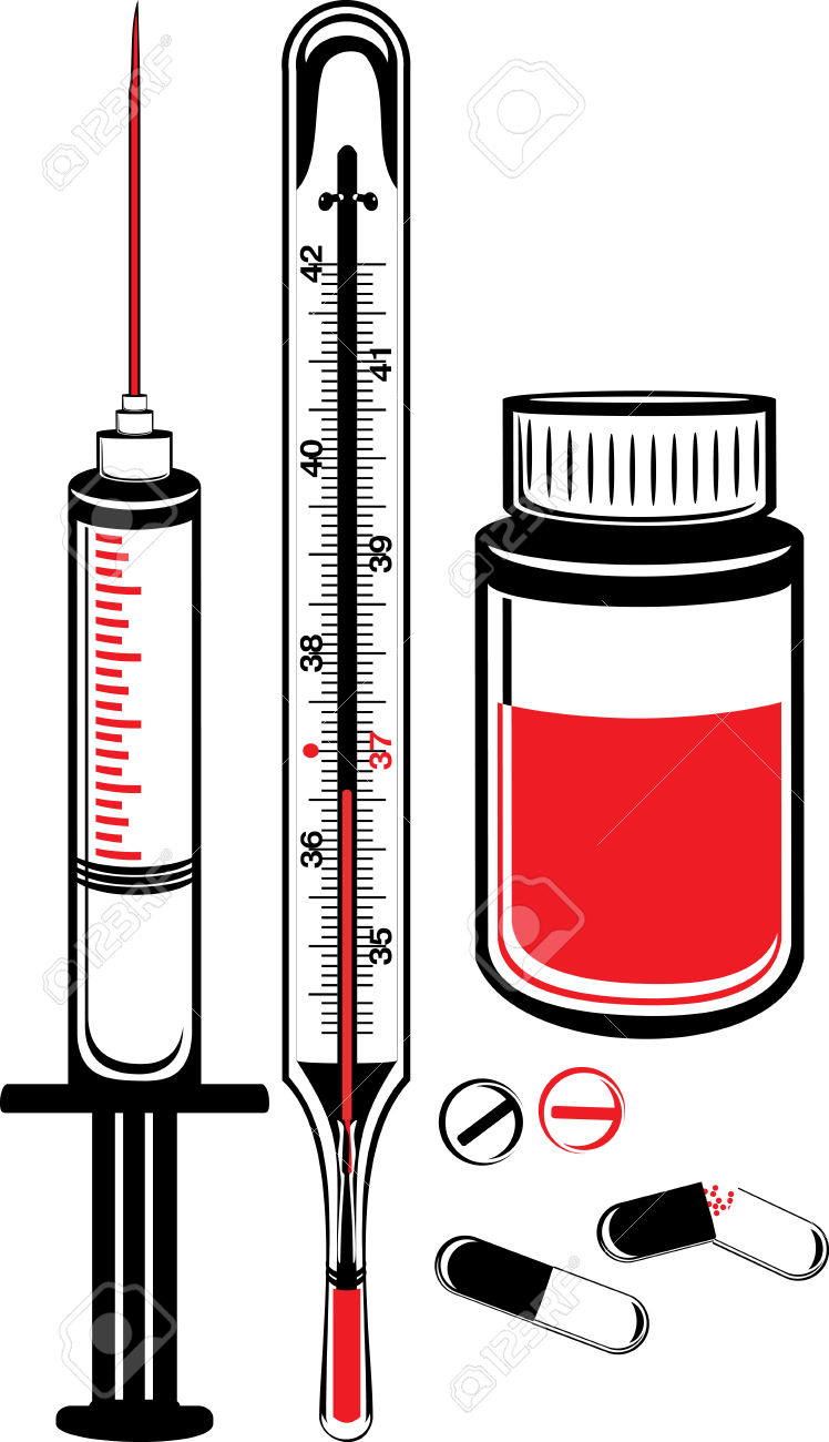 748x1300 Pills Clipart Medical Syringe