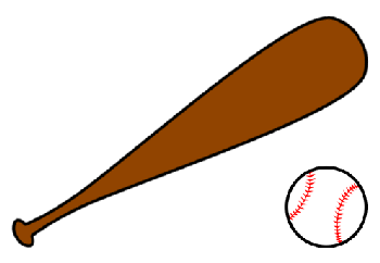 350x242 Bat Clipart T Ball