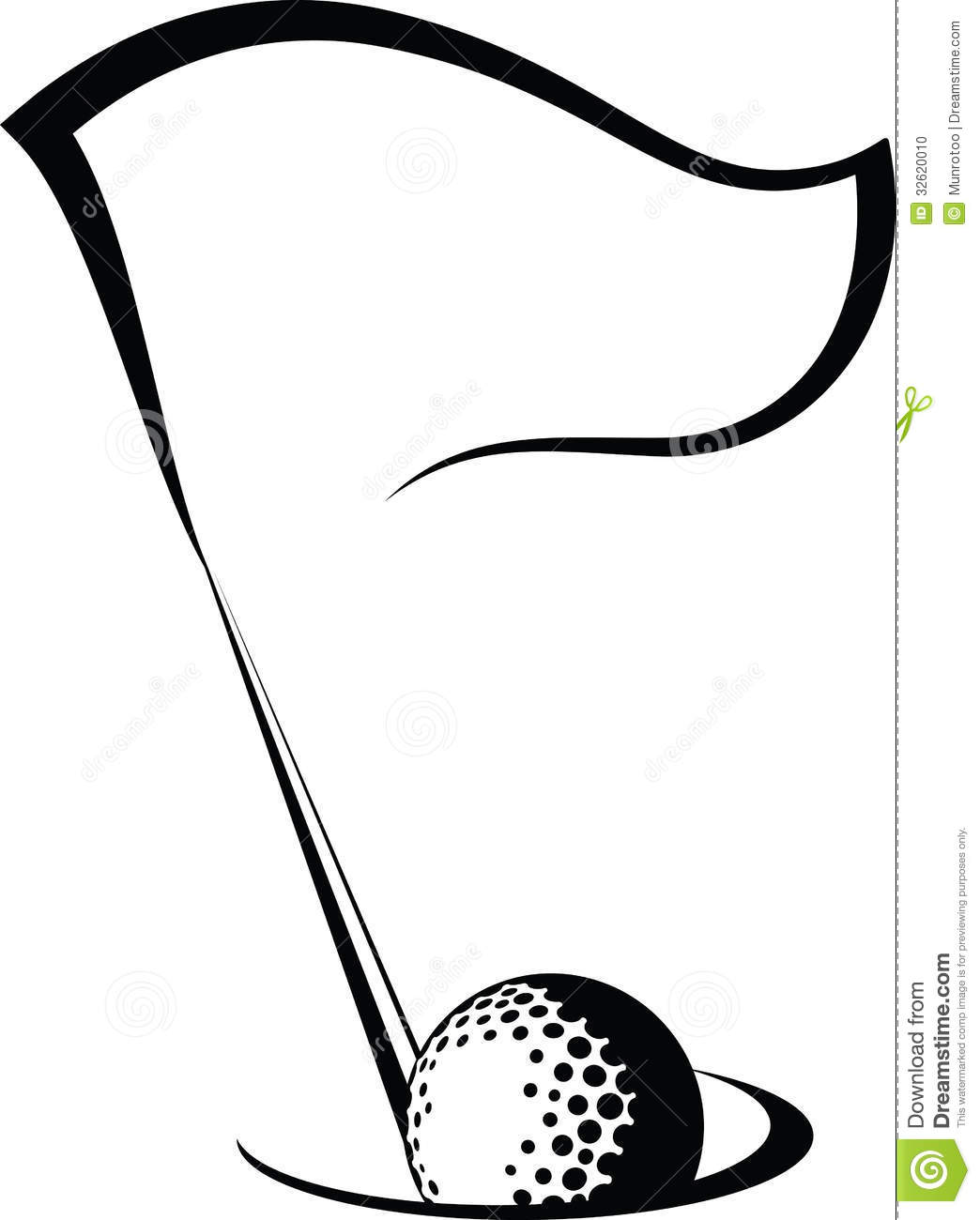 1044x1300 Golf Silhouette Clipart