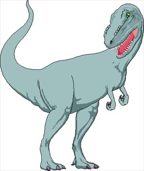 296x350 Tyrannosaurus Rex Clip Art