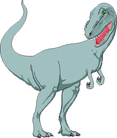 390x461 Free Menacing T Rex Clip Art