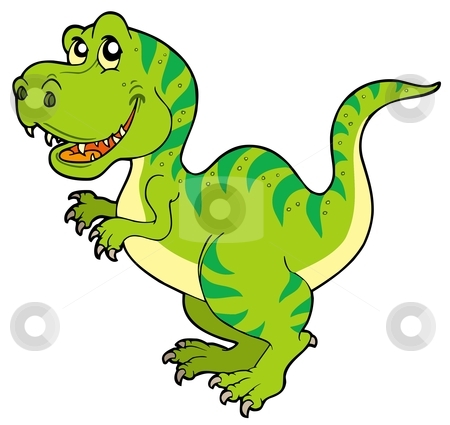 450x425 Cute T Rex Dinosaur Clipart