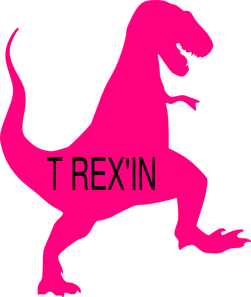 504x597 Pink T Rex Clip Art
