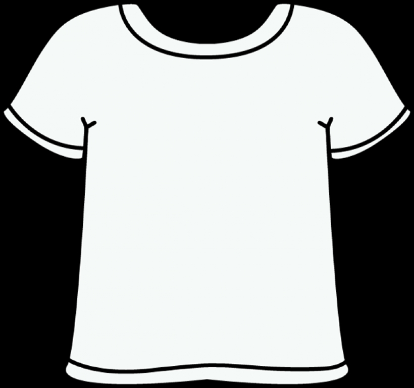 820x768 T Shirts Black And White Clip Art T Shirts Black And White