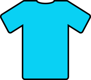 298x264 Blue T Shirt Clip Art