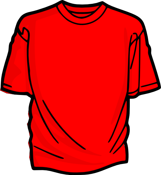 552x599 T Shirt Cartoon Clipart