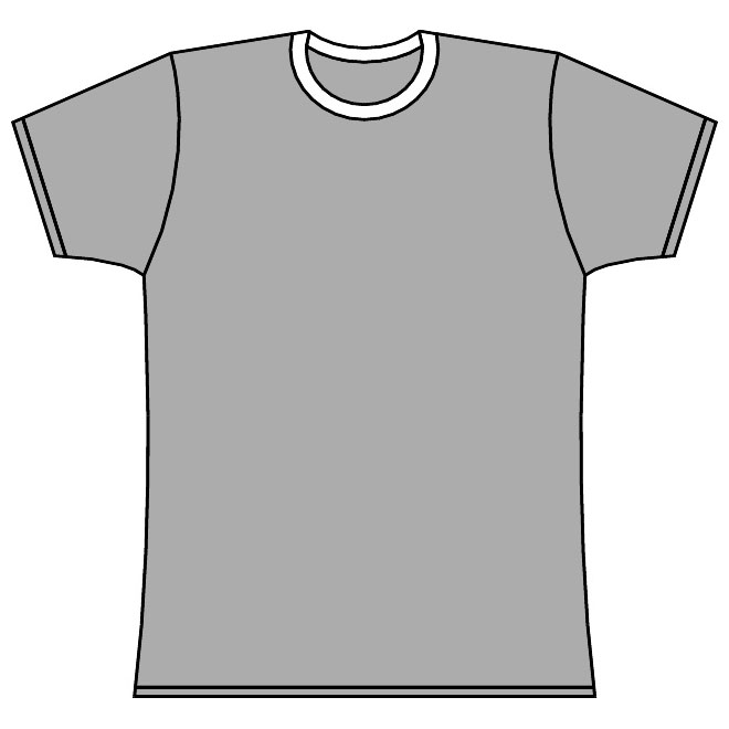 660x660 Short Sleeved Tee Shirt Vector