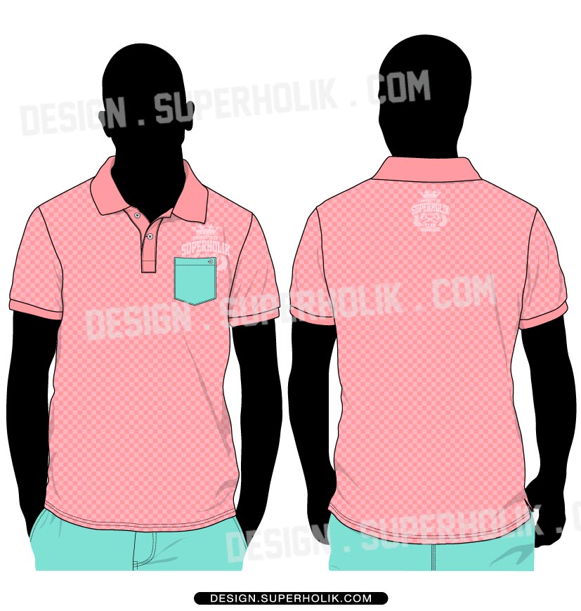 827x870 Pique Polo Shirts Vector Template Fashion Vector Templates