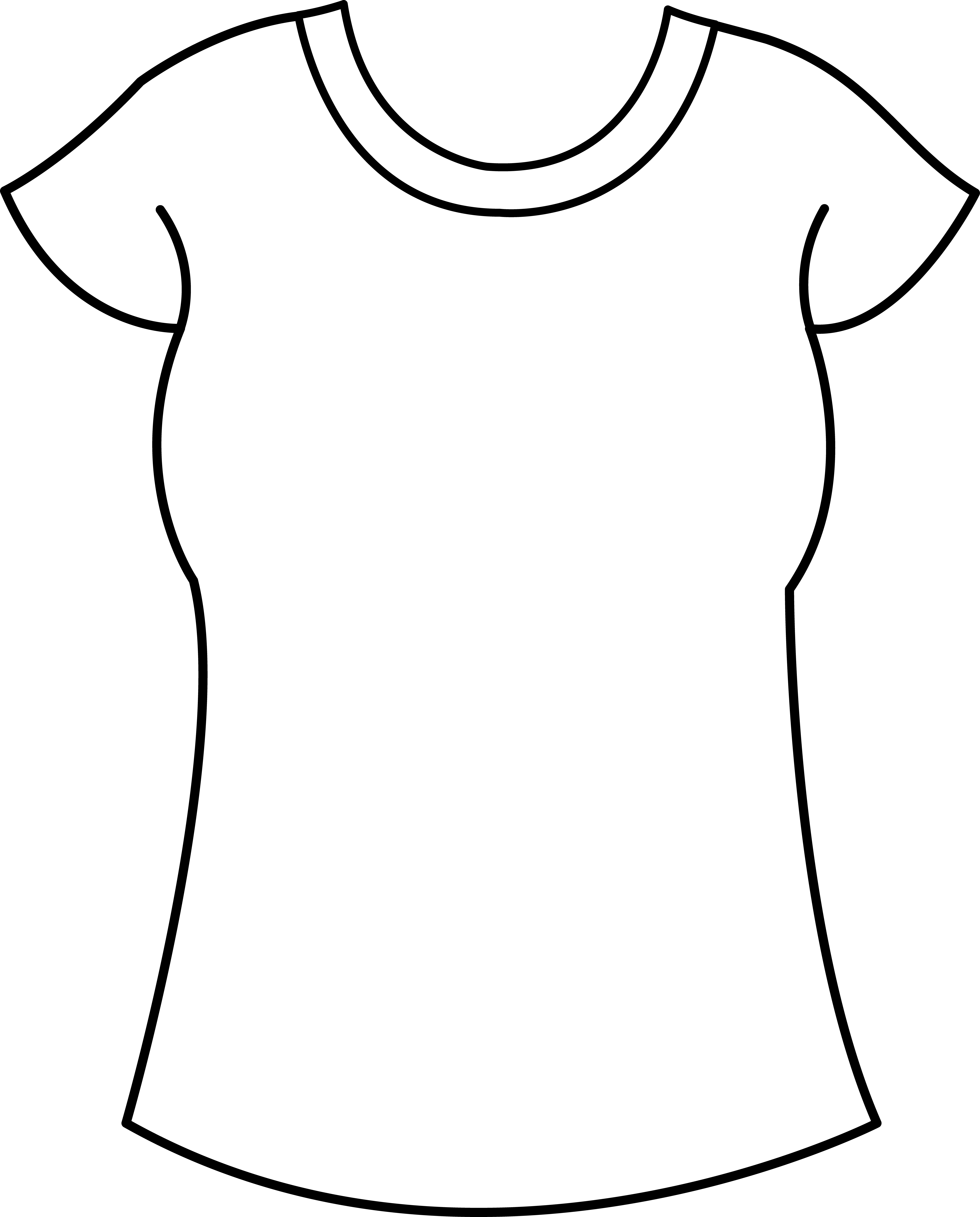6683x8296 T Shirt Clip Art