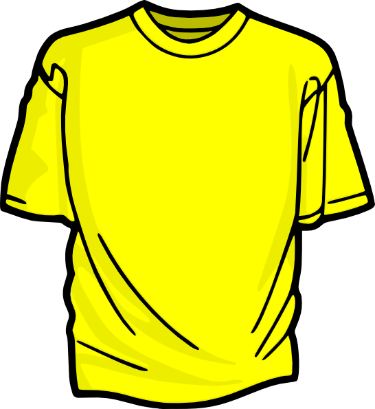 546x595 T Shirt Template Clipart