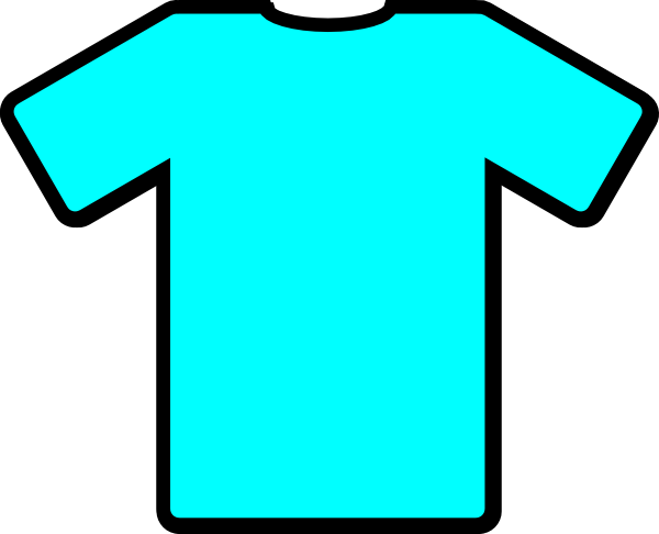 600x486 Light Blue Clipart Tshirt
